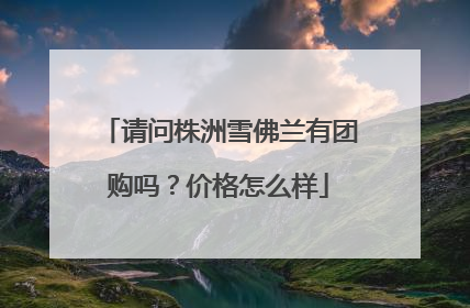 请问株洲雪佛兰有团购吗？价格怎么样