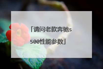 请问老款奔驰s500性能参数