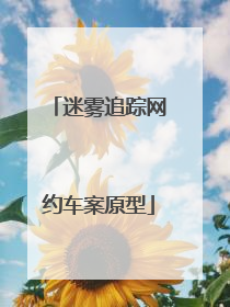 迷雾追踪网约车案原型