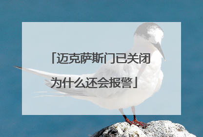 迈克萨斯门已关闭为什么还会报警