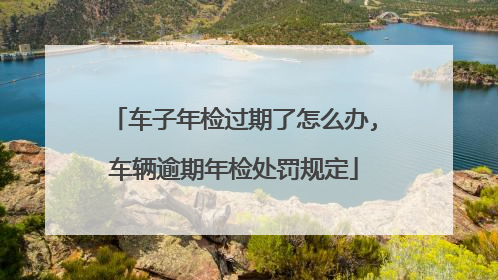 车子年检过期了怎么办,车辆逾期年检处罚规定
