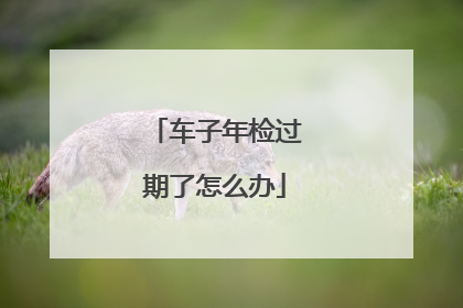 车子年检过期了怎么办
