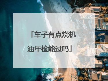 车子有点烧机油年检能过吗