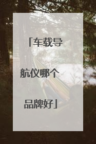 车载导航仪哪个品牌好