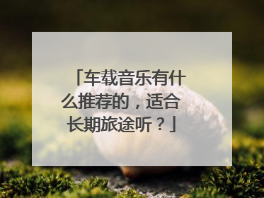 车载音乐有什么推荐的，适合长期旅途听？