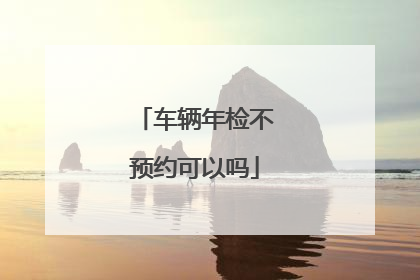 车辆年检不预约可以吗