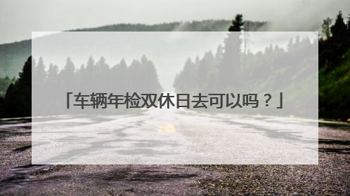 车辆年检双休日去可以吗？