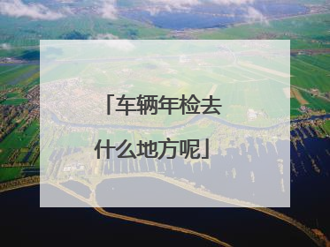 车辆年检去什么地方呢
