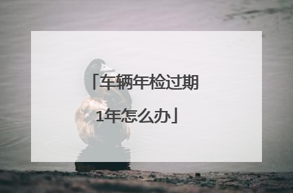 车辆年检过期1年怎么办
