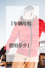 车辆年检费用多少