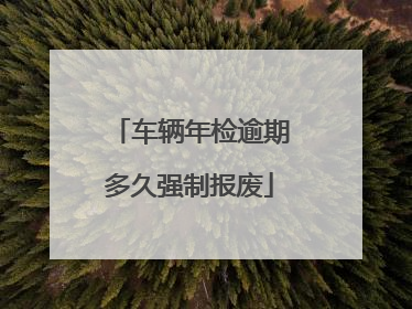 车辆年检逾期多久强制报废