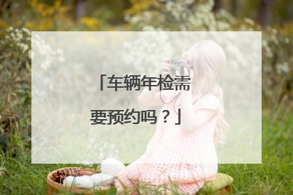 车辆年检需要预约吗？