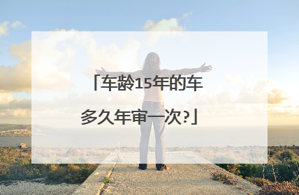 车龄15年的车多久年审一次?