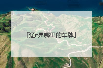 辽r是哪里的车牌