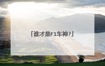 谁才是F1车神?