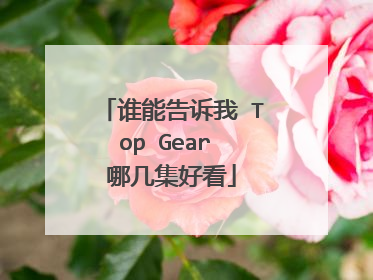 谁能告诉我 Top Gear 哪几集好看