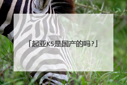 起亚K5是国产的吗?