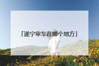 遂宁审车在哪个地方