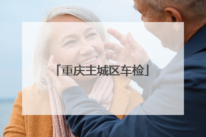 重庆主城区车检