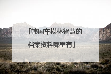 韩国车模林智慧的档案资料哪里有