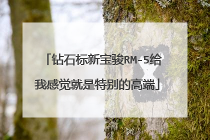 钻石标新宝骏RM-5给我感觉就是特别的高端