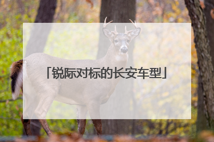 锐际对标的长安车型