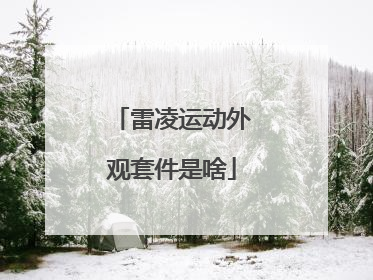 雷凌运动外观套件是啥