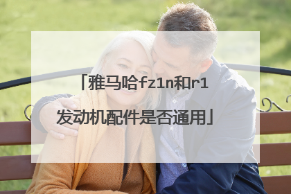 雅马哈fz1n和r1发动机配件是否通用