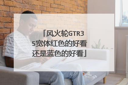 风火轮GTR35宽体红色的好看还是蓝色的好看