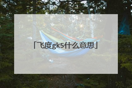 飞度gk5什么意思