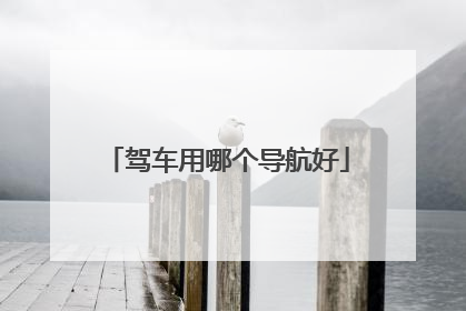 驾车用哪个导航好