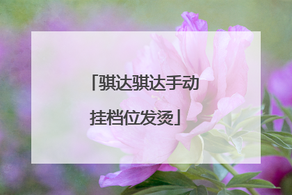 骐达骐达手动挂档位发烫