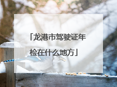 龙港市驾驶证年检在什么地方