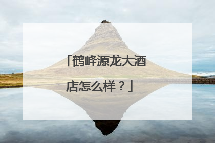 鹤峰源龙大酒店怎么样？