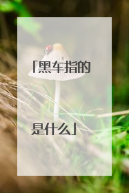 黑车指的是什么