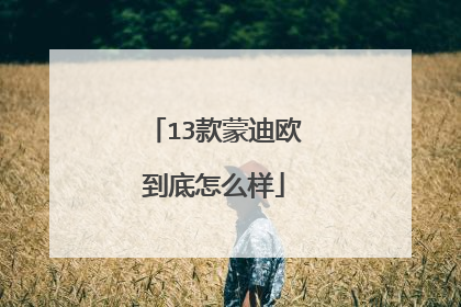 13款蒙迪欧到底怎么样