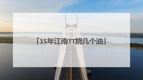 15年江南TT烧几个油