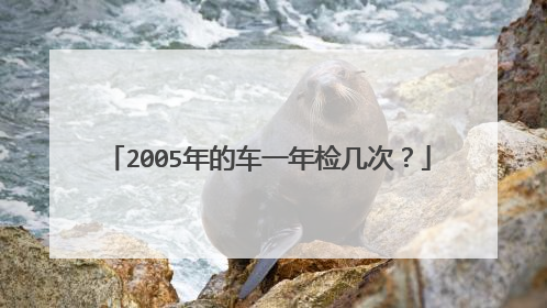 2005年的车一年检几次？