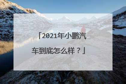 2021年小鹏汽车到底怎么样？