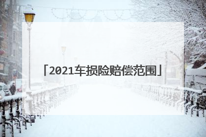 2021车损险赔偿范围
