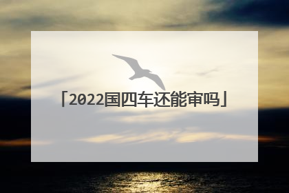 2022国四车还能审吗