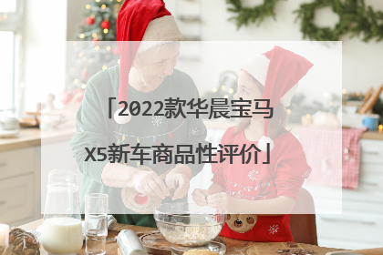 2022款华晨宝马X5新车商品性评价