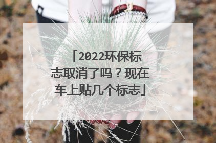 2022环保标志取消了吗？现在车上贴几个标志