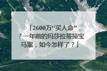 2600万“买人命”？一年前的玛莎拉蒂撞宝马案，如今怎样了？