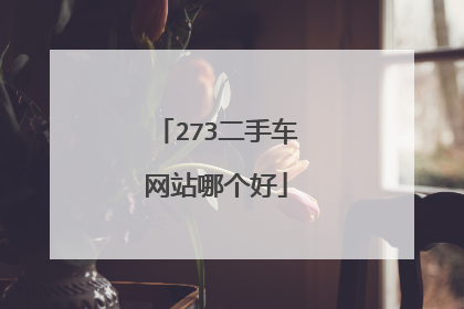 273二手车网站哪个好