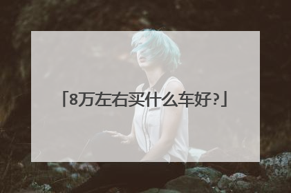 8万左右买什么车好?