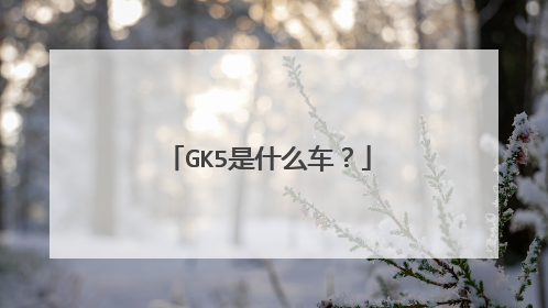 GK5是什么车？