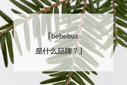bebebus是什么品牌？