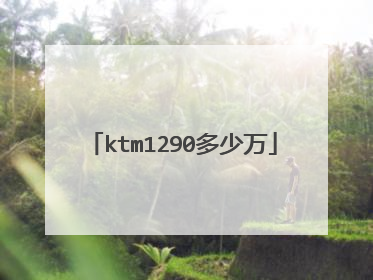 ktm1290多少万
