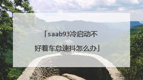 saab93冷启动不好着车怠速抖怎么办